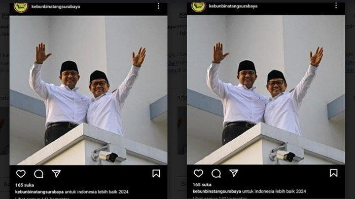 Instagram Kebun Binatang Surabaya Diretas, Tampilkan Foto Anies Cak Imin! Kok Bisa?