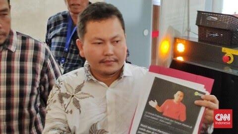 Relawan ke Bareskrim Adukan Hoaks Prabowo Cekik Wamen di Istana