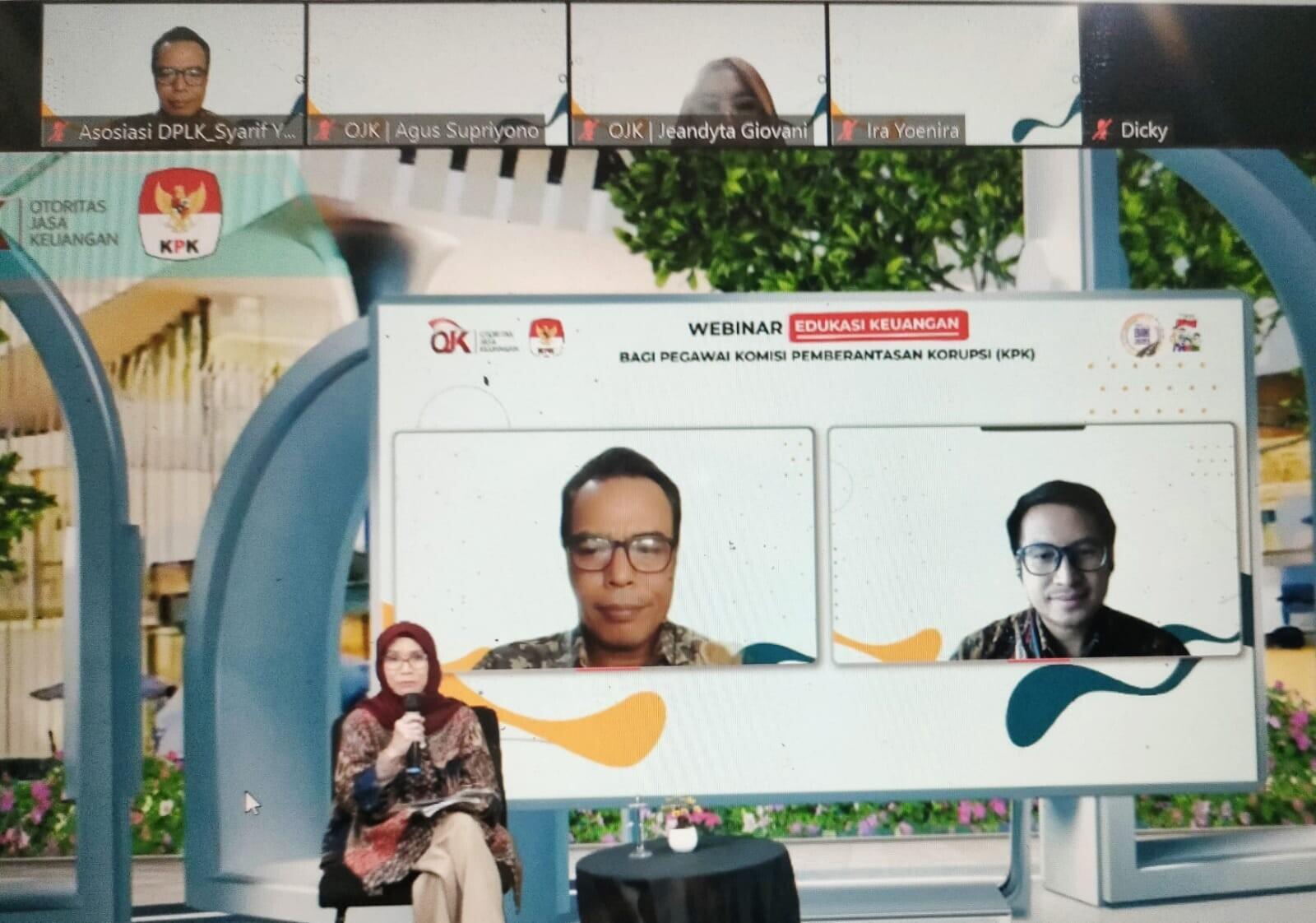 OJK Gelar Edukasi Keuangan dan Dana Pensiun ke 220 Pegawai KPK