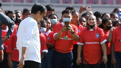 Keyakinan Jokowi: RI Bakal Jadi Raja Sepak Bola di Asia!