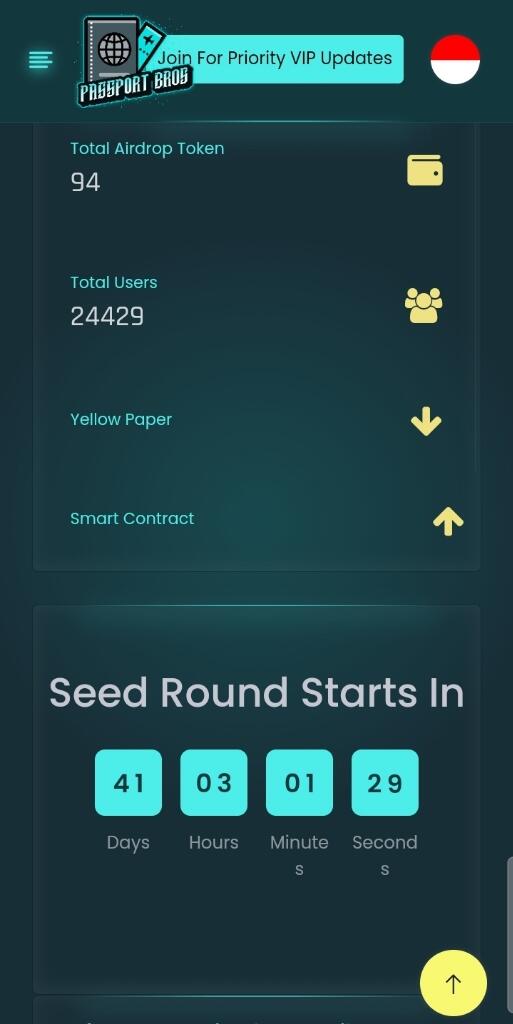 Passport Bros - Dapatkan 10 Token $BROS Senilai $50 Pada Saat Listing.