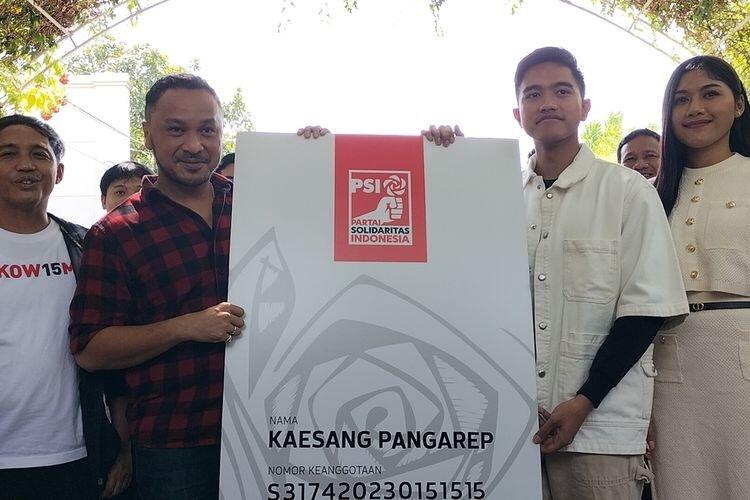 Kaesang Gabung PSI, Politikus PDI-P: Kita Sibuk Mikir Menangin Ganjar