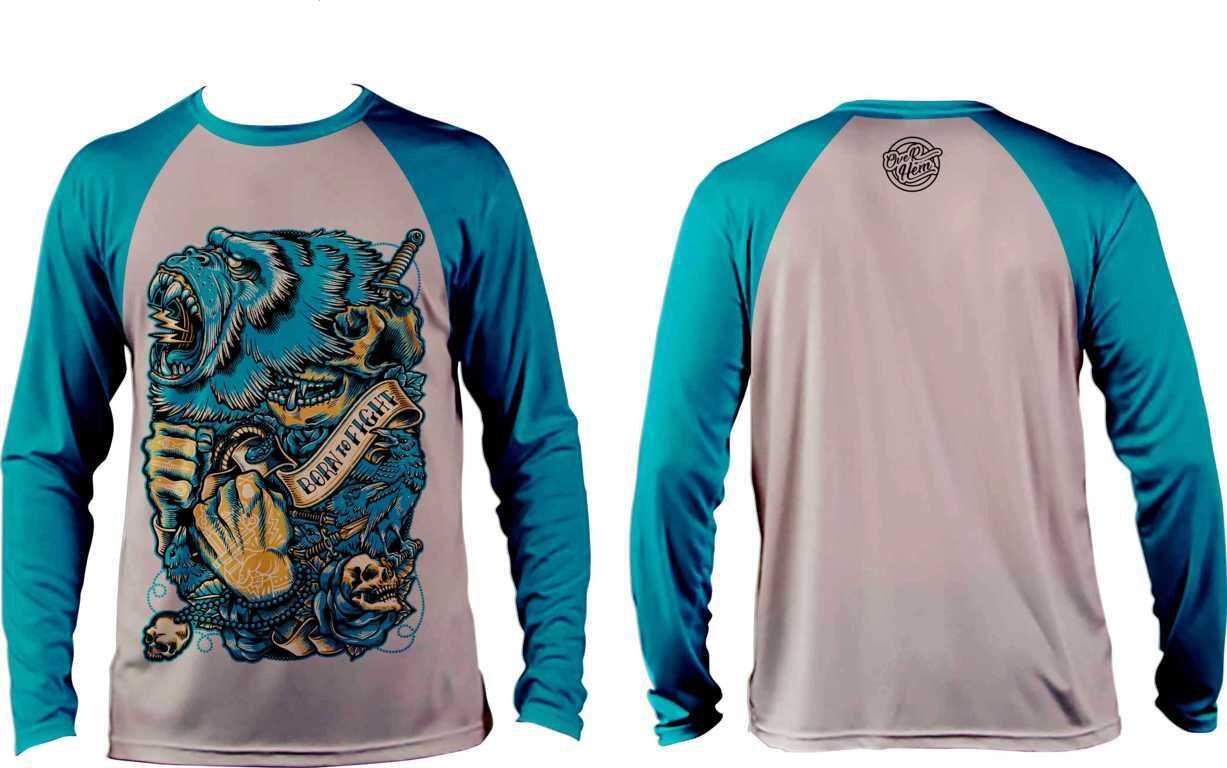 Sablon Kaos Dengan Seni Abstra Kreativitas Warna Dan Bentuk