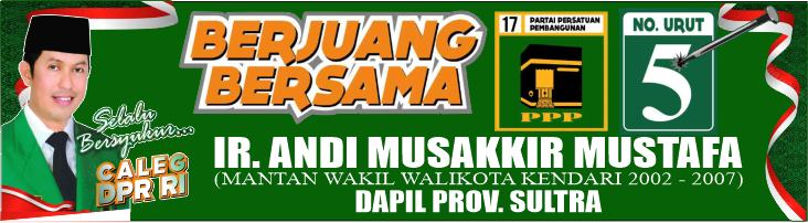 Ir. ANDI MUSAKKIR MUSTAFA: Caleg DPR RI