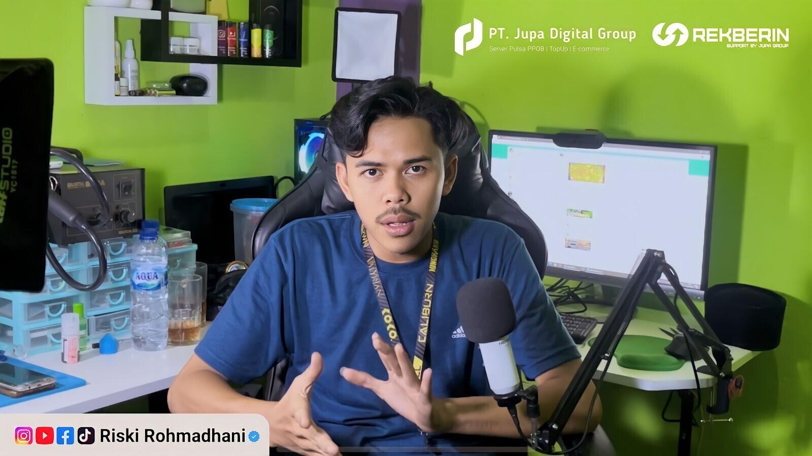Riski Rohmadhani, Punya Omset Belasan Juta dari Bisnis Rekber & Jasa Digital