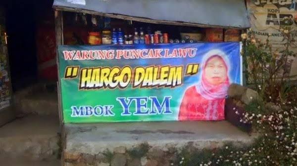 Kebakaran Gunung Lawu, Nasib Mbok Yem Pun Jadi Viral