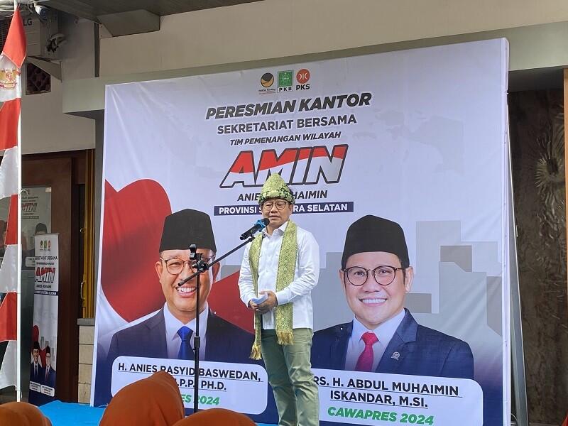 Muhaimin Optimistis 'AMIN' Menang Mutlak di Indonesia Timur