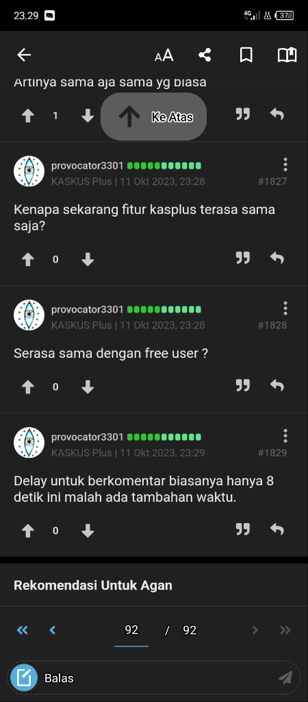 Permasalahan Delay KASKUS+ 