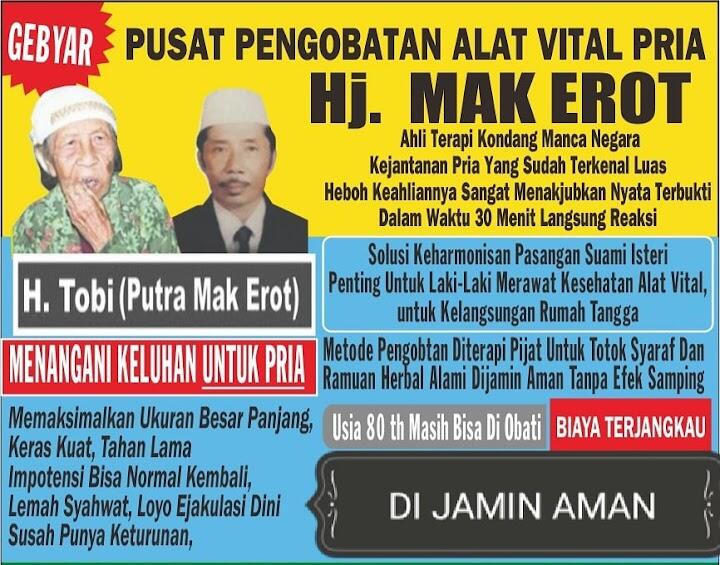 PENGOBATAN MAK EROT BANDUNG PUSAT KEBUGARAN VITALITAS