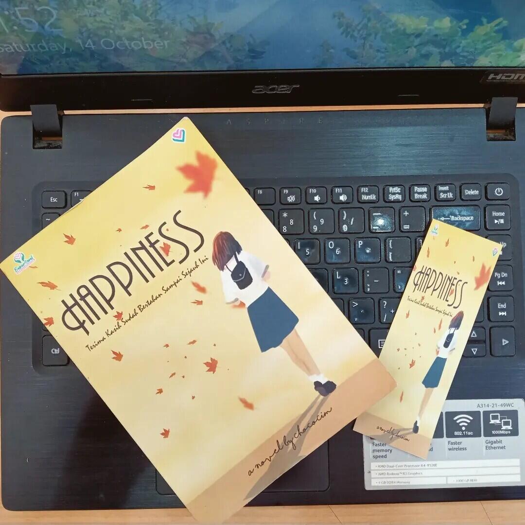 Review buku: HAPPINES (Terima Kasih Susah Bertahan Sampai Sejauh Ini)