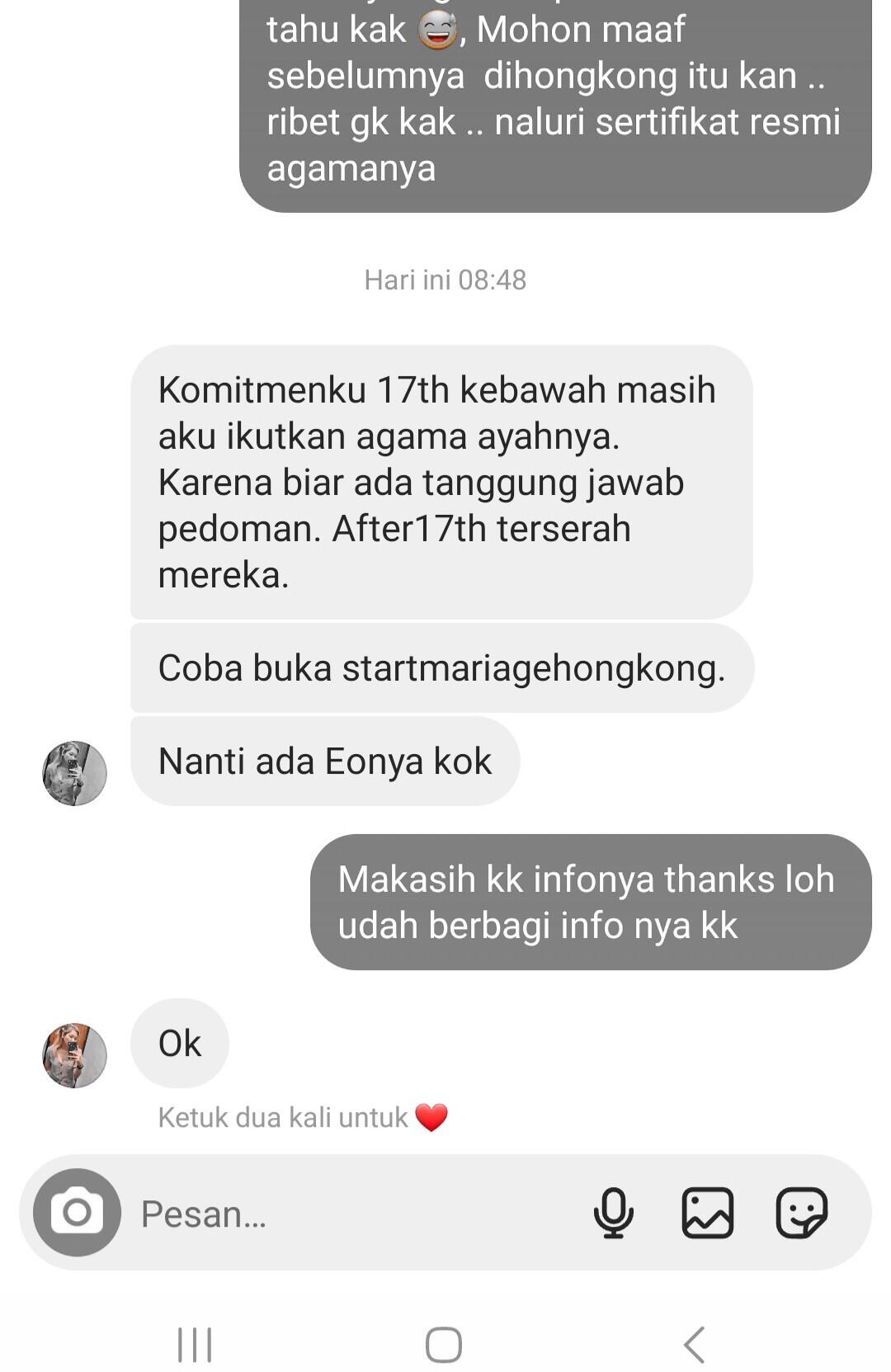 Komitmen cinta beda agama bisa NIKAH