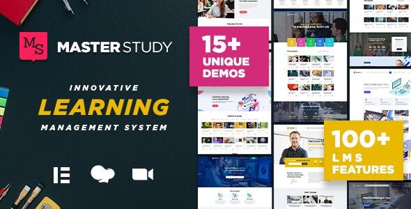 Masterstudy v4.8.16 Nulled — Education WordPress Theme Download