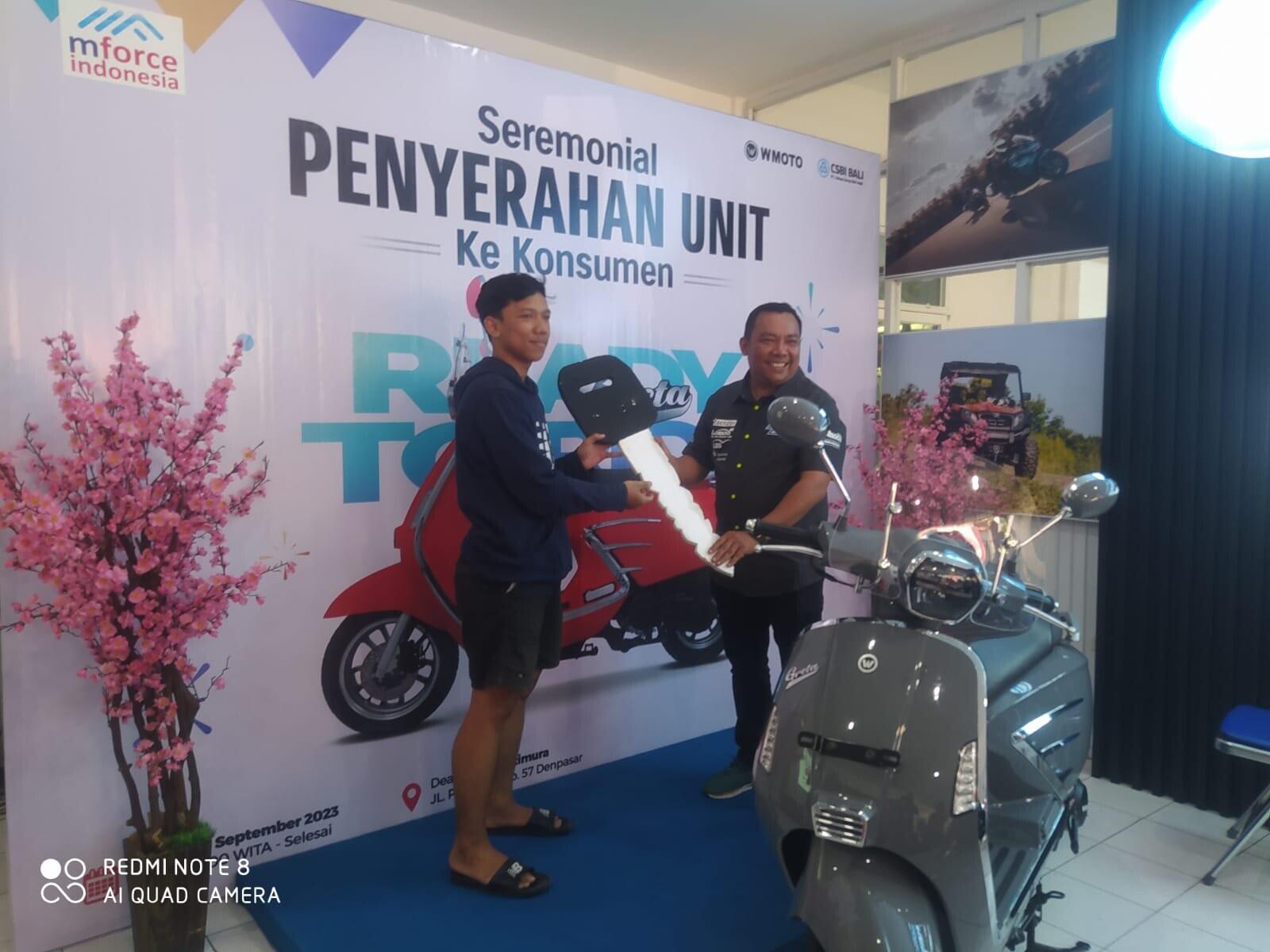 DIPASARKAN CSBI BALI, WMOTO GRETA 150 MENJADI PRIMADONA BARU DI BALI