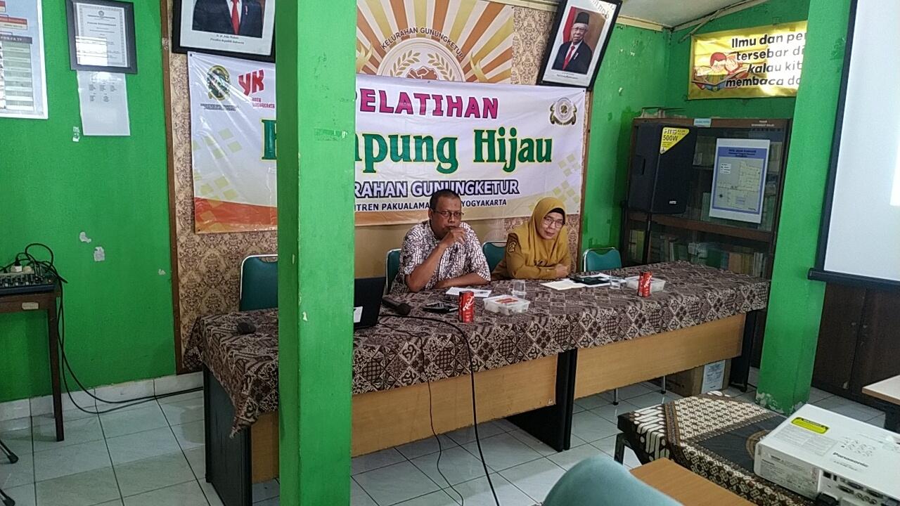 &#91;B&#93;Pelatihan Kampung Hijau Kelurahan Gunungketur&#91;/B&#93;