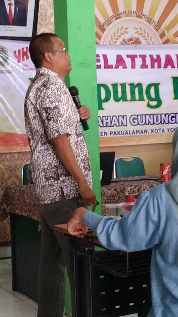 &#91;B&#93;Pelatihan Kampung Hijau Kelurahan Gunungketur&#91;/B&#93;