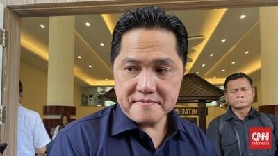 Erick Thohir Urus Surat Tak Pernah Dipidana untuk Syarat Cawapres