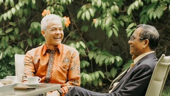 Resmi! Mahfud Md Jadi Cawapres Ganjar Pranowo