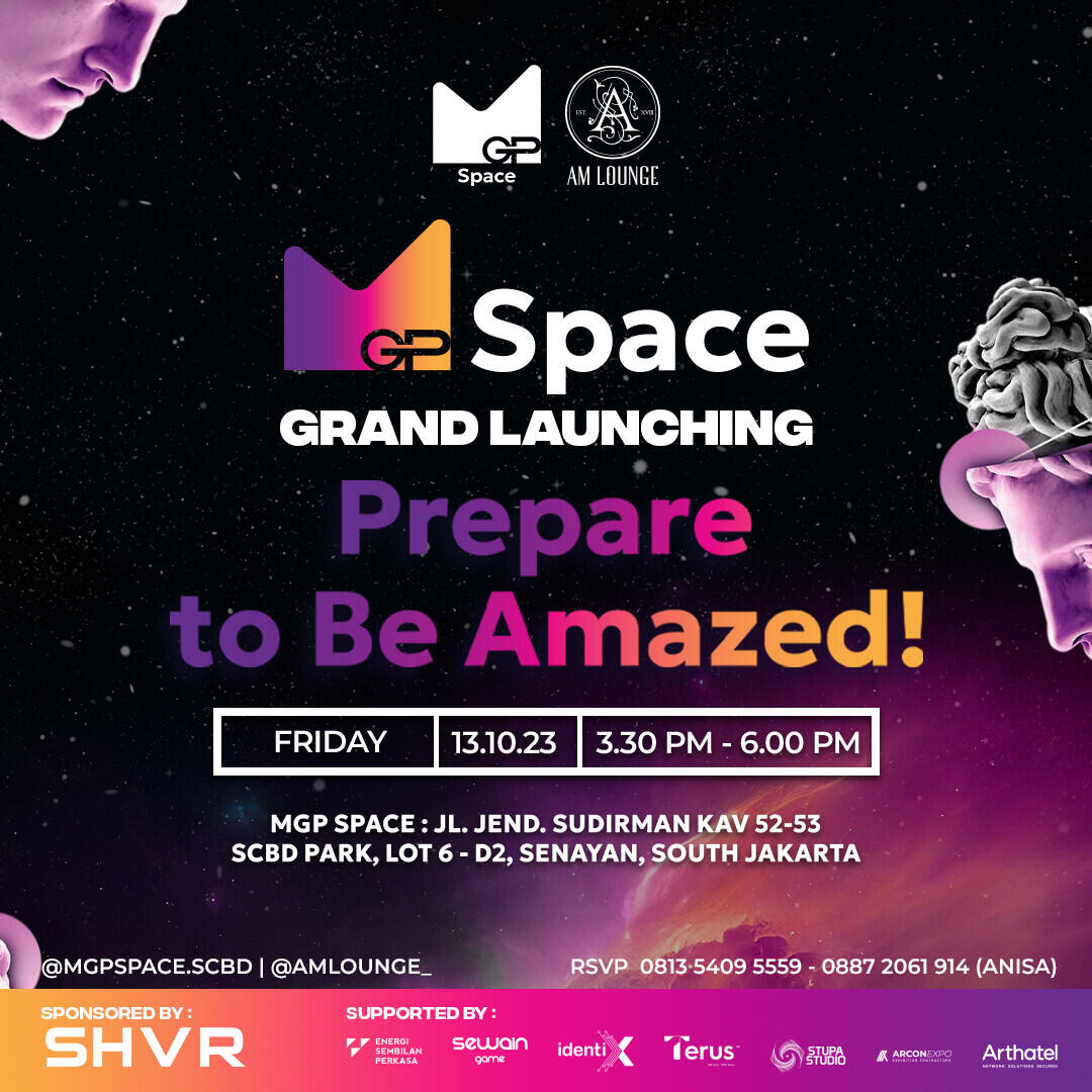 Sukses! MGP Space Resmi Gelar Grand Launching di SCBD!