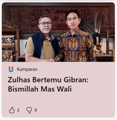 Puan Maharani: Gibran Sudah Pamitan