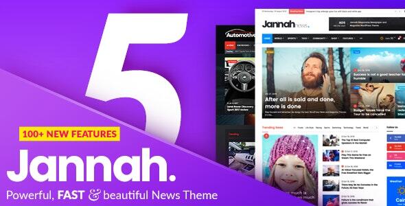 Jannah v7.0.3 Nulled— Newspaper Magazine News BuddyPress AMP Download