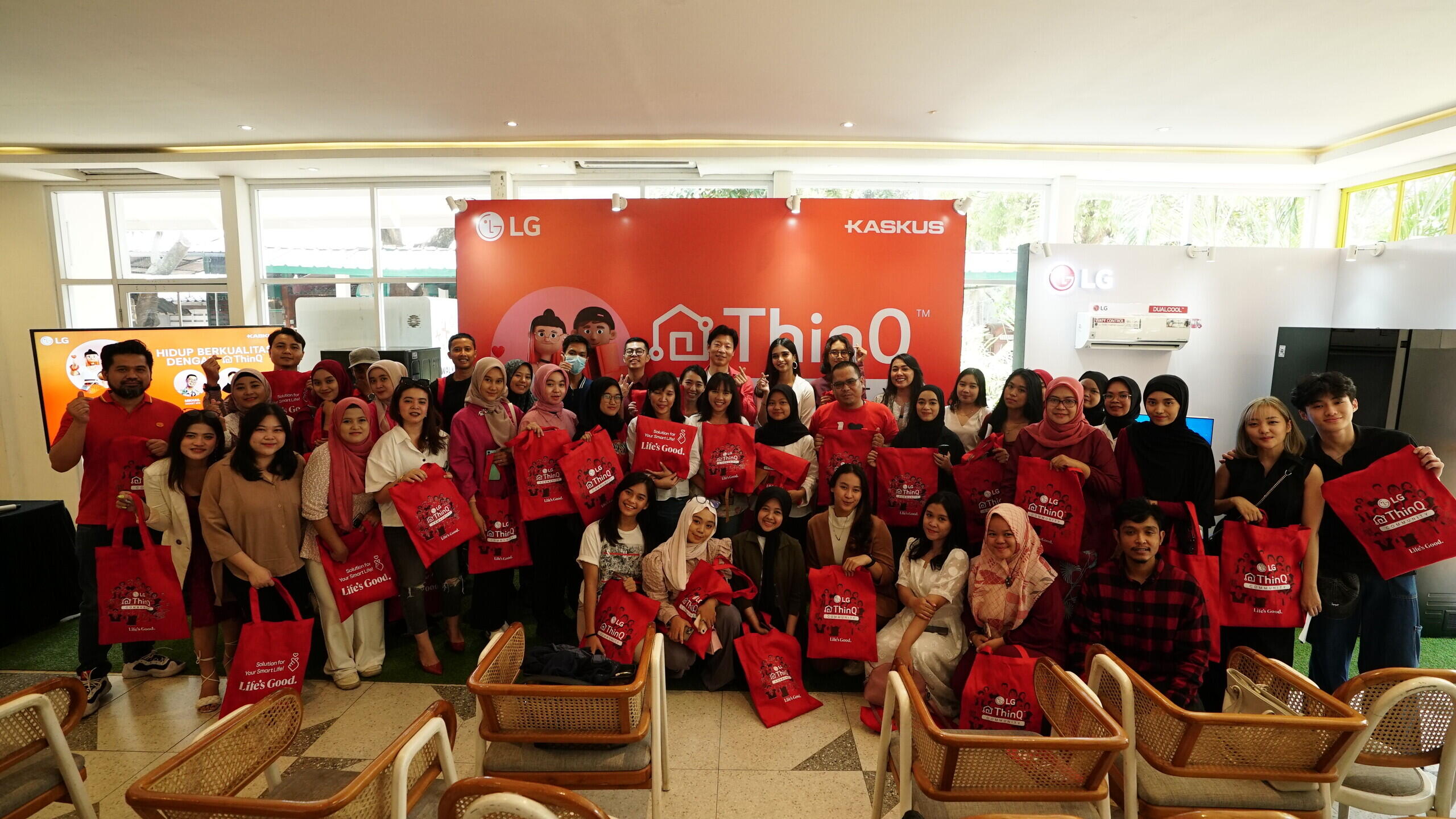 Keseruan LG ThinQ Community Gathering Pertama