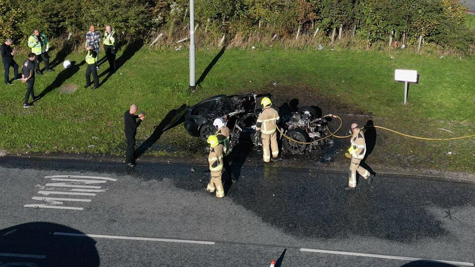 Hanya Menyisakan Abu, McLaren Artura Hangus Terbakar Saat Test Drive