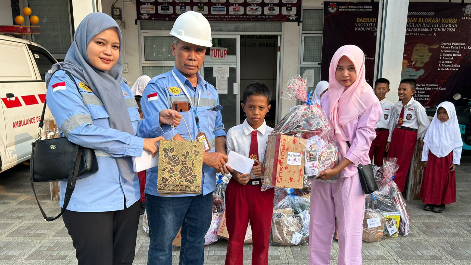 PT. BAS (CSR Titan Infra Energy Group) Bantu Pendidikan Masyarakat Sekitar