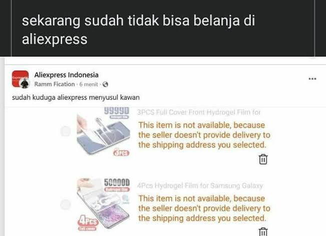 deviantart dan aliexpress kena blokir, kominfo makin main blokir!