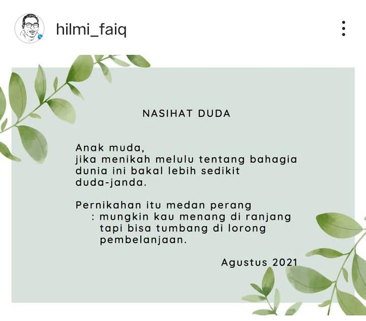 Menyusuri Twist Ending dalam Perkara-Perkara yang Nyaris Puitis karya Hilmi Faiq