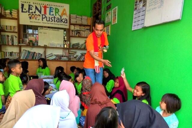 Pagi di Taman Bacaan, Baik Itu Tindakan Bukan Omongan