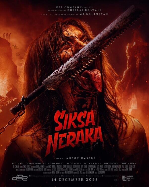 Film Siksa Neraka Rilis Poster Resmi, Tampilkan Visual Sadis