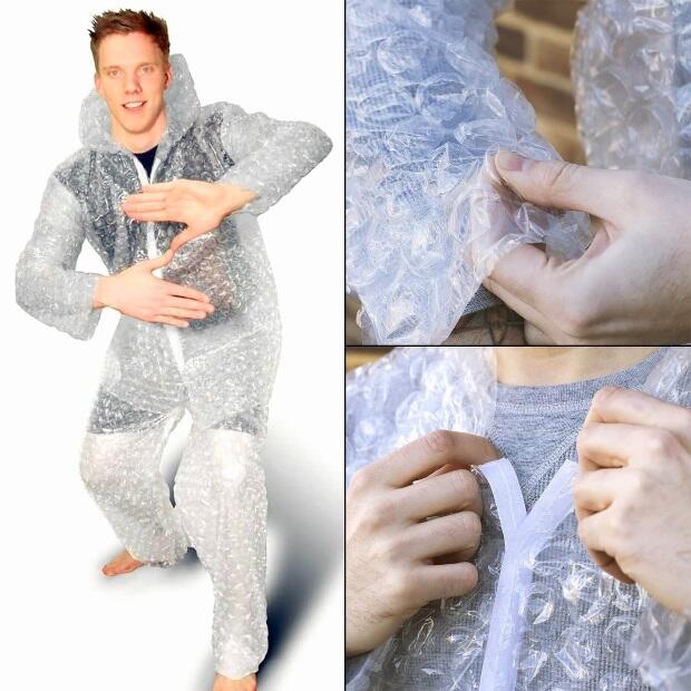 Wah, Jangan Ikutann Deh, Diluar Sana Lagi Trend Hoodie Dari Bubble Wrap!