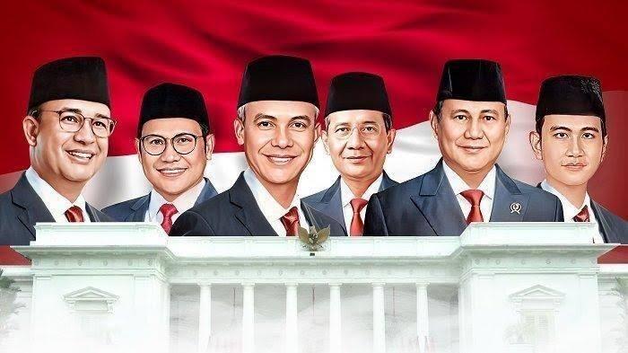 Survei LSJ: Prabowo-Gibran 40,2%, Ganjar-Mahfud 34,5%, Anies-Imin 19,3%