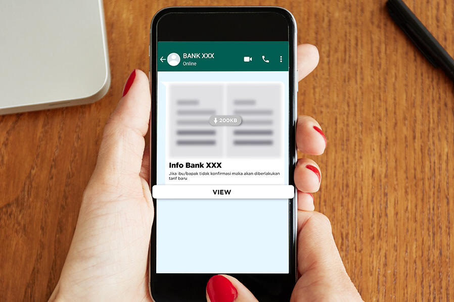 Modus Penipuan Button 'View' WhatsApp, Ini Caranya Agar Terhindar