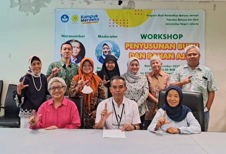 Teknik Penulisan Bahan Ajar, Workshop Penulisan Buku Prodi Bahasa Jerman FBS UNJ