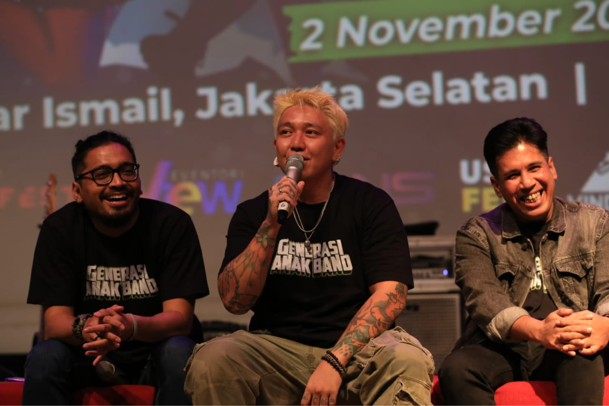 Sansan Pee Wee Gaskins Sebut 'Generasi Anak Band' Bisa Jadi Jalan Pintas Band Baru