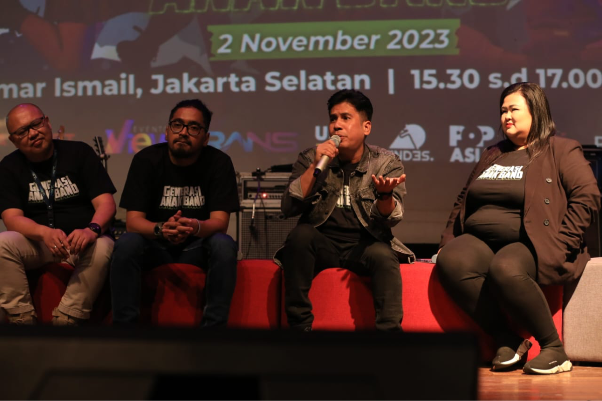 Sansan Pee Wee Gaskins Sebut 'Generasi Anak Band' Bisa Jadi Jalan Pintas Band Baru