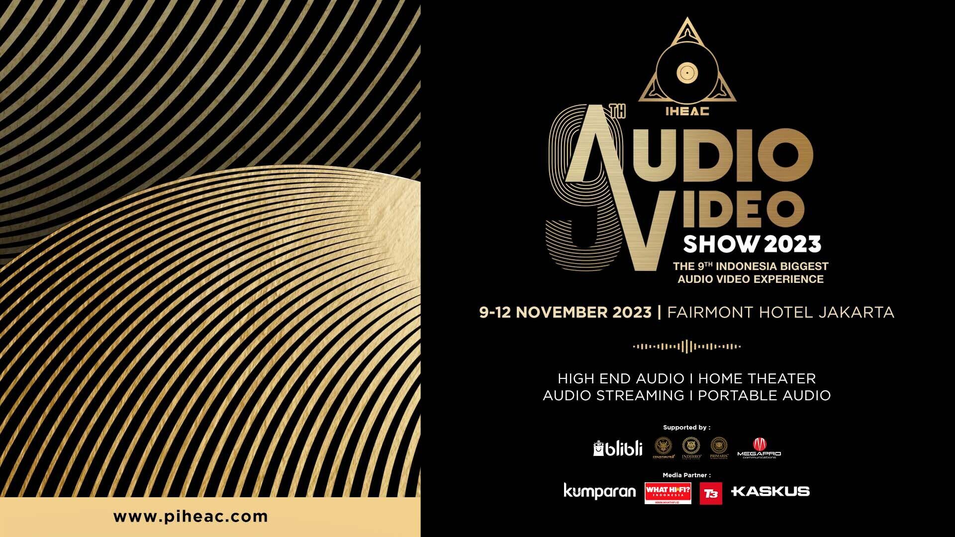 Pameran IHEAC Audio Video Show 2023 Digelar Pekan Depan