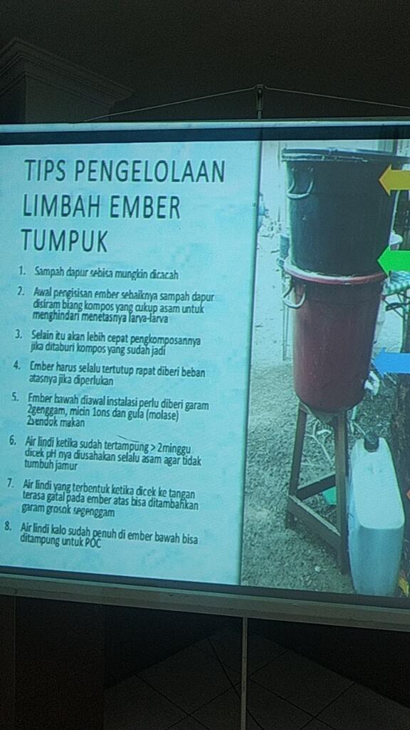 Pelatihan Pengolahan Sampah Organik di Kelurahan Gunungketur Yogyakarta