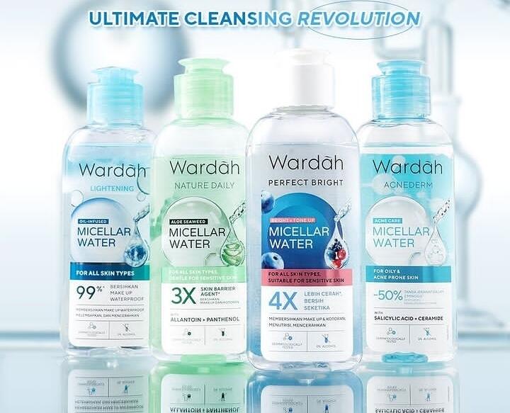 Pilih Sesuai Jenis Kulitmu! Inilah Review 4 Varians Micellar Water Wardah