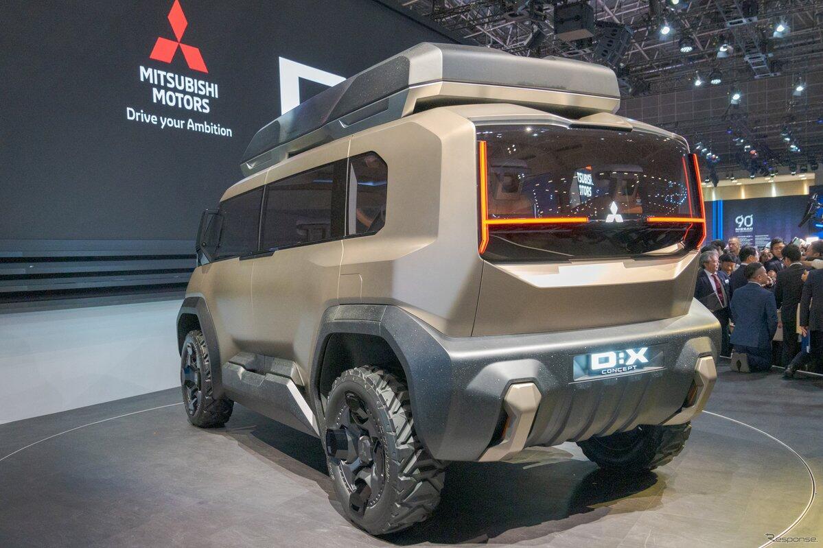 Mitsubishi D:X - Konsep MPV 4WD Masa Depan yang Desainnya Unik