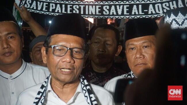 Mahfud: RI Tak Buka Diplomasi dengan Israel Sampai Palestina Merdeka