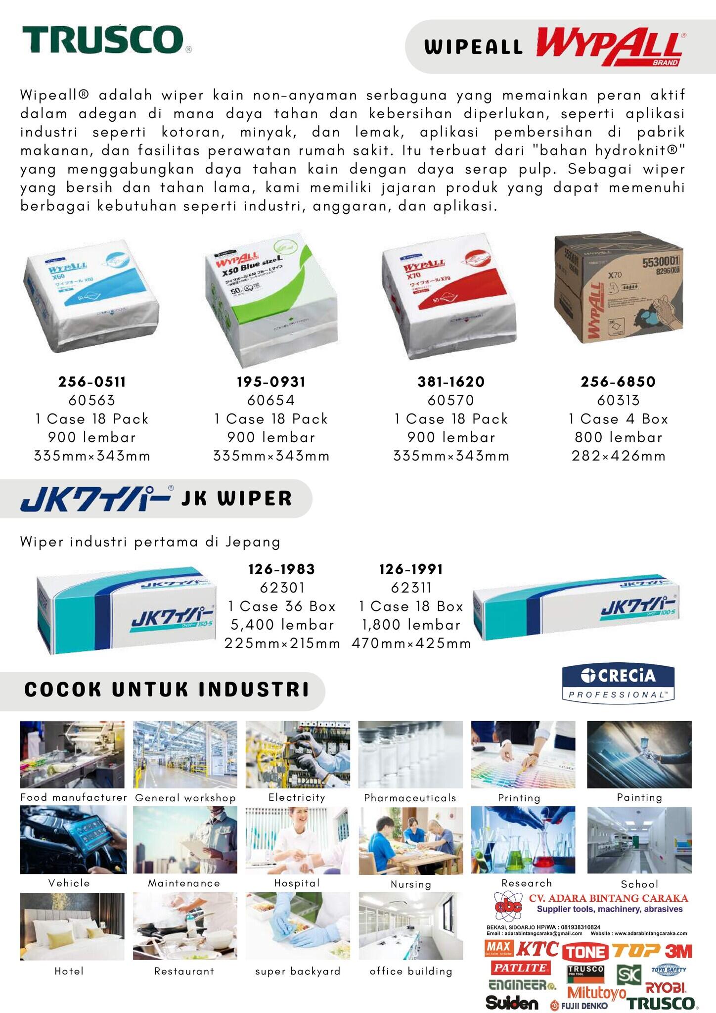 WYPALL Disposable Wipes