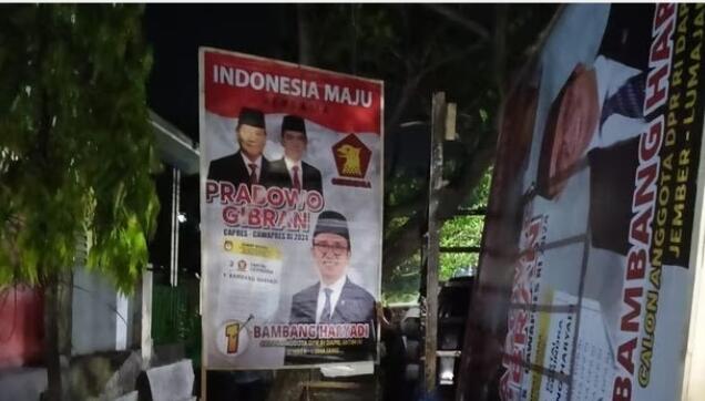 Legislator Bambang Haryadi: Saya yang Pasang Baliho Prabowo-Gibran, Bukan Polisi