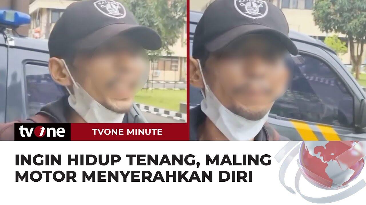 Viral Pria Ngaku Maling Motor dan Serahkan Diri ke Polisi, Cuma Cari Tumpangan Hidup?