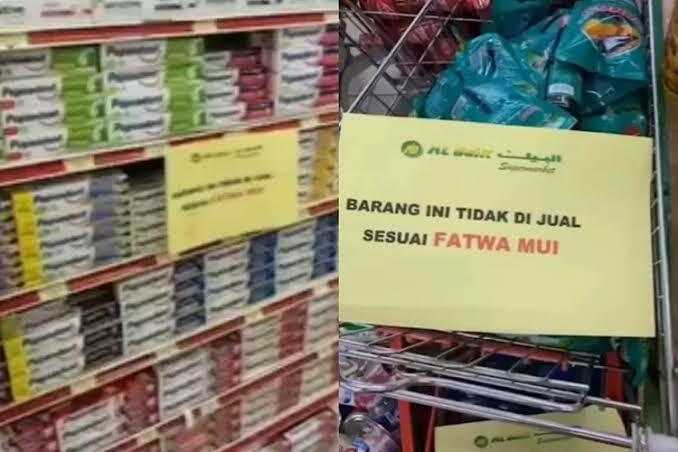 Swalayan Ini Larang Pembeli Beli Produk Pro Israel, Tapi Kok Masih Dipajang?