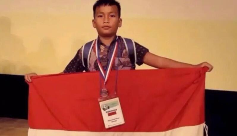Bikin Bangga! Siswa SD Ini Bikin Robot Bencana, Juara Kompetisi Matematika Internas