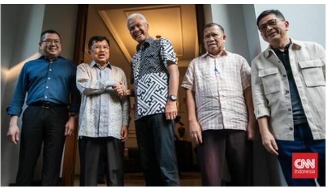 Bertemu 1,5 Jam Lebih, JK & Ganjar Bahas Netralitas Aparat Negara