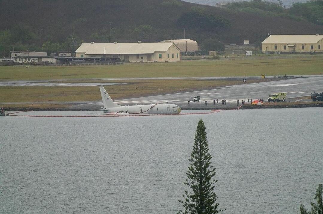 Nyemplung ke Laut Untuk Pertama Kali, P-8A Poseidon Merasakan Pengalaman Pahit