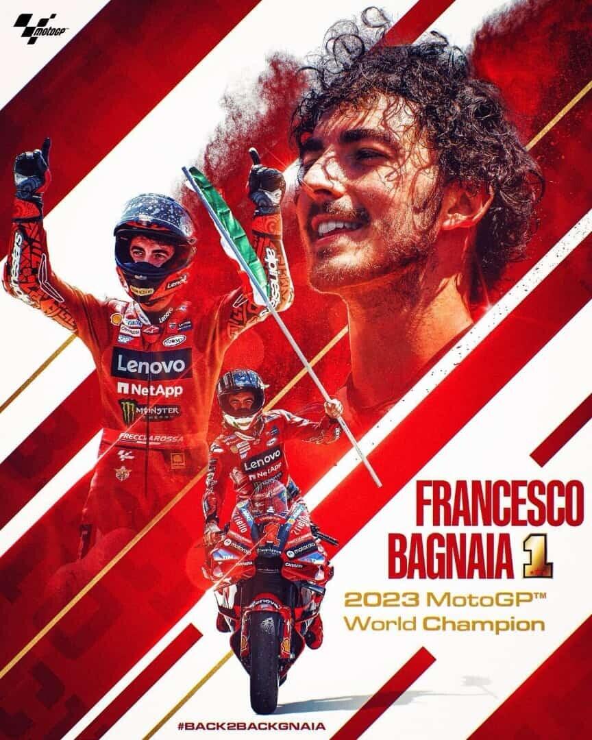 Francesco Bagnaia Raih Gelar Juara MotoGP 2023